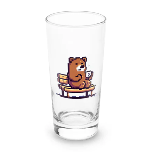 嗜むクマ Long Sized Water Glass