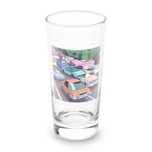 アニメーション　車 Long Sized Water Glass