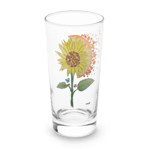 ☀️flower🌙 Long Sized Water Glass