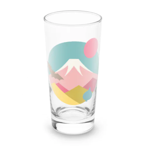 1富士 2コウモリ 3タマネギ Long Sized Water Glass