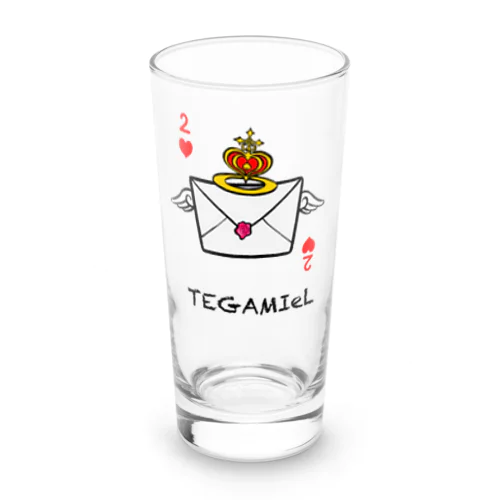 手紙エル~TEGAMIel~（スマホ機能トランプ♡2）　PRAYER'S CROWN PLAYING CARDS Long Sized Water Glass