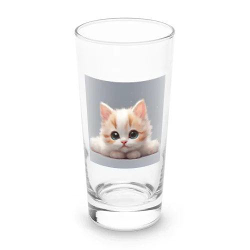 かわいい猫のグッズ ロンググラス