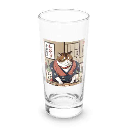 酔いどれ猫　酔雷 Long Sized Water Glass