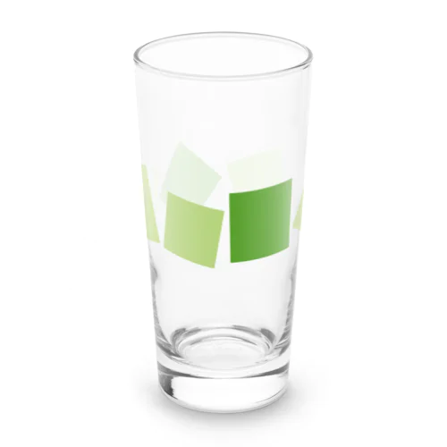 緑色の四角形 Long Sized Water Glass