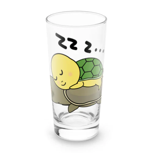 すっぽんと緑亀 Long Sized Water Glass