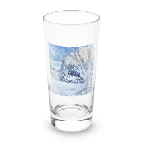 美しい冬の景色 Long Sized Water Glass