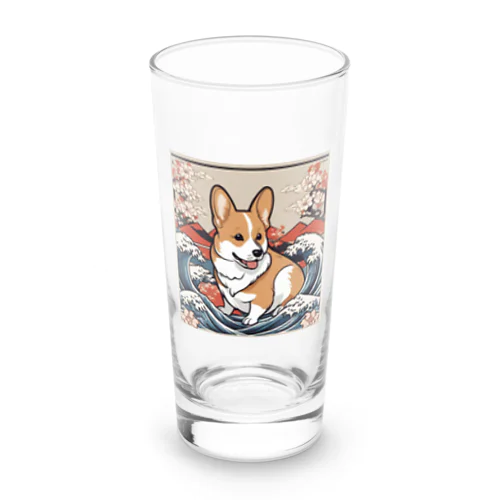 絵巻の犬小町 2 Long Sized Water Glass