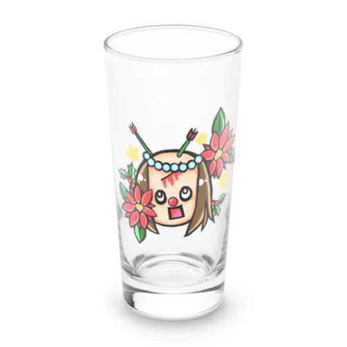 おちむしゃ Xmas ver Long Sized Water Glass