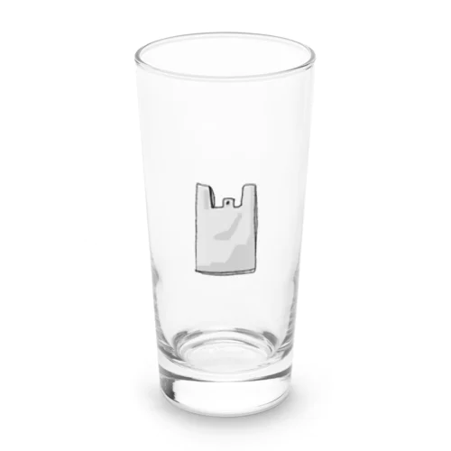 漂着物　海ごみのレジ袋 Long Sized Water Glass