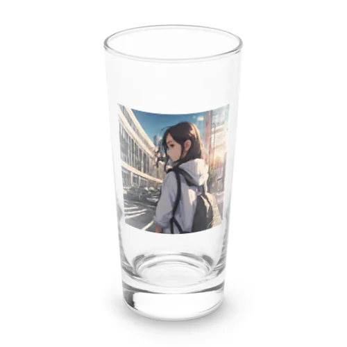 都会女子高生 Long Sized Water Glass