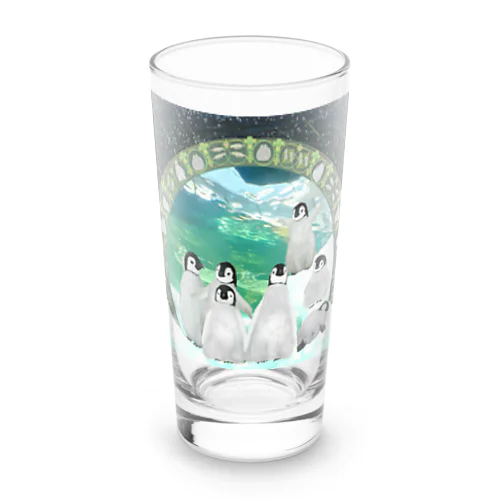 コウテイペンギンのヒナ　たくさん Long Sized Water Glass