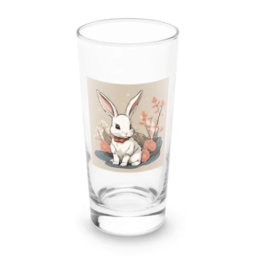 絵巻のうさぎ小町 Long Sized Water Glass