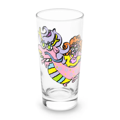 【辰年】ドラゴンと むぎゅっとチョモパチョ Long Sized Water Glass