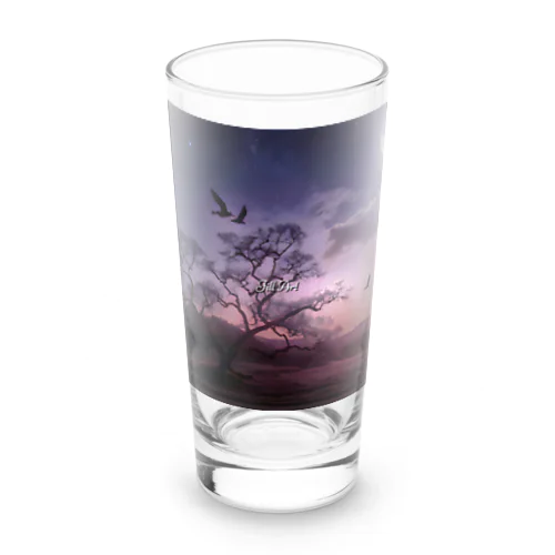 美しい夕暮れ時 Long Sized Water Glass