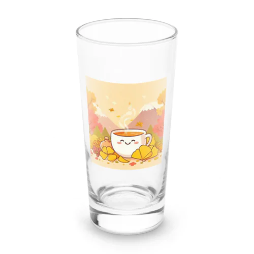 イチョウと紅茶シリーズ② Long Sized Water Glass