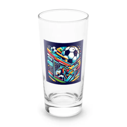 ブロックサッカー Long Sized Water Glass