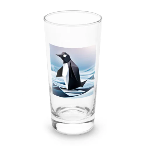 ペンギン（折り紙風） Long Sized Water Glass