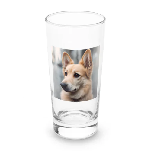 かわいい犬のイラストグッズ Long Sized Water Glass