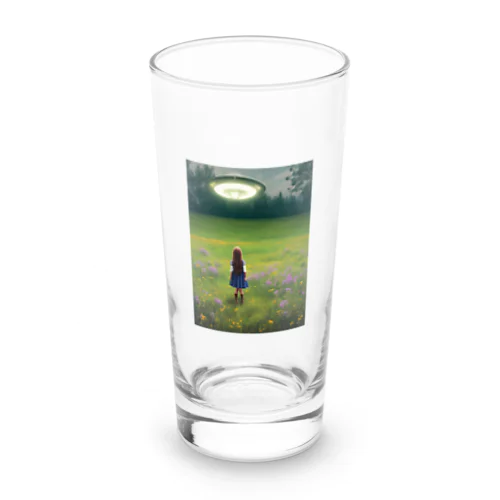 UFOと少女 Long Sized Water Glass