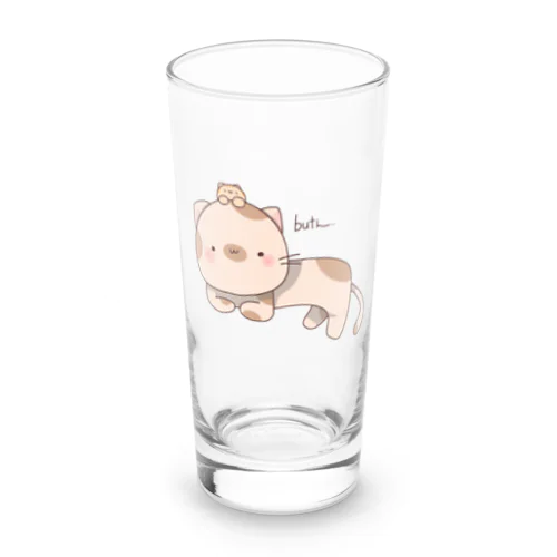 ぶちと子ねこ Long Sized Water Glass