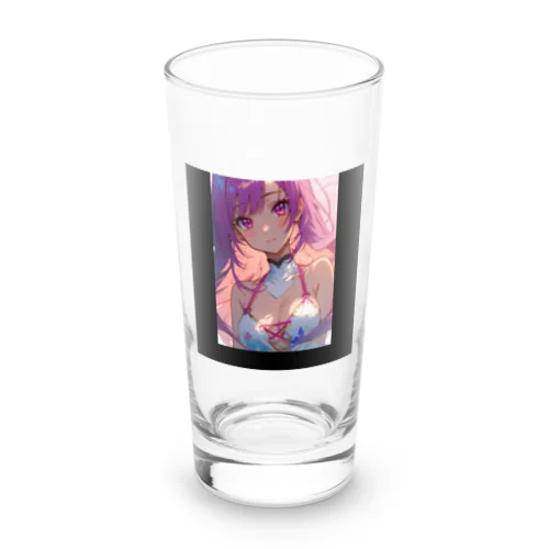 ドット絵のあやかちゃん Long Sized Water Glass