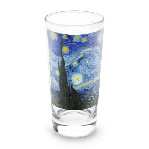 ゴッホ　星月夜 Long Sized Water Glass