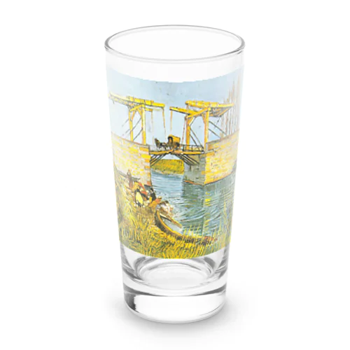 ゴッホ・アルルの跳ね橋 Long Sized Water Glass