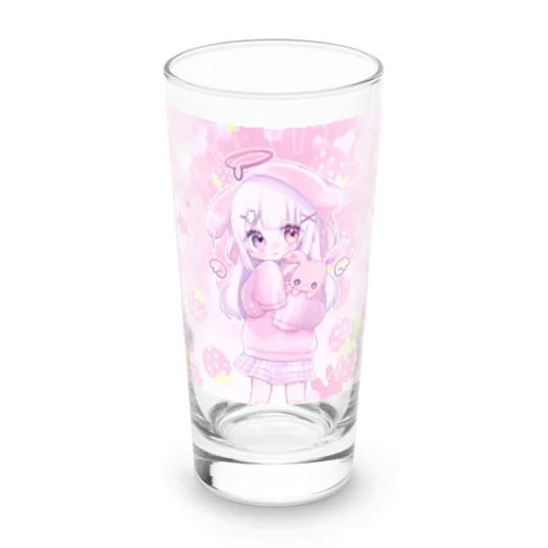 うさ耳パーカーちゃん Long Sized Water Glass