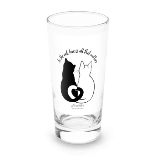 幸せを呼ぶ癒しのお守りネコちゃん Long Sized Water Glass