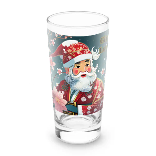 GiveLoveSanta Long Sized Water Glass