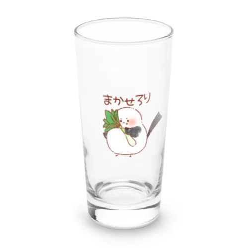 ふわふわしまえなが【まかせろり】 Long Sized Water Glass