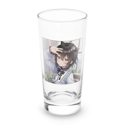 学校の中の少年 Long Sized Water Glass