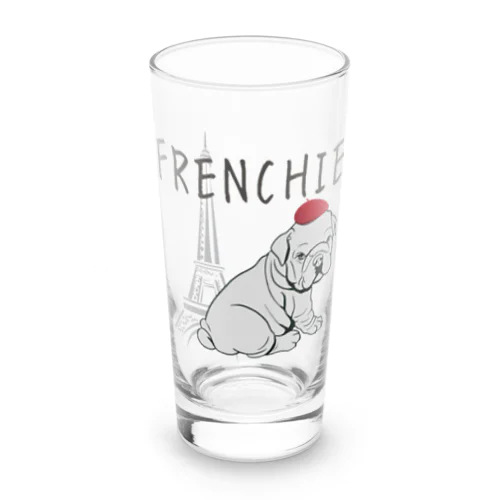 ベレー帽を被ったFRENCHIE🎩 Long Sized Water Glass