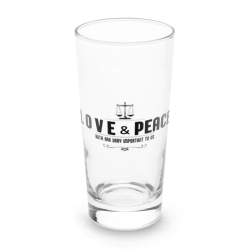 つりあう天秤（LOVE & PEACE) Long Sized Water Glass