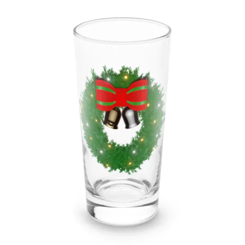 クリスマスリース Long Sized Water Glass