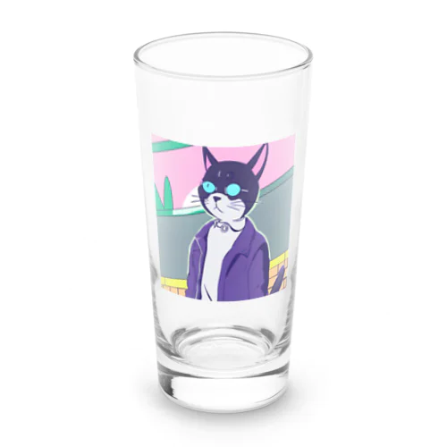 ヌコ博士 Long Sized Water Glass