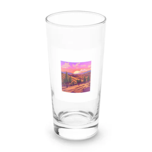 トスカーナの黄昏 Long Sized Water Glass