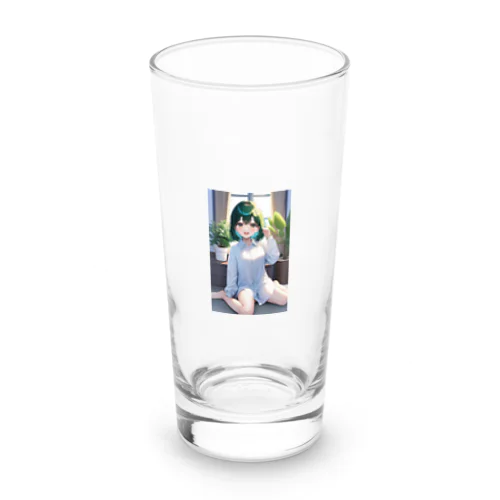 ドット絵あいちゃん Long Sized Water Glass