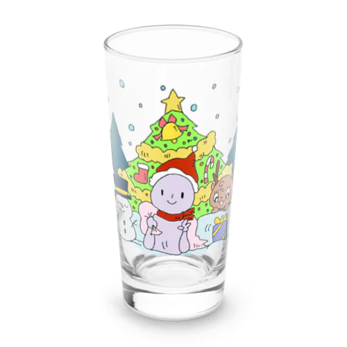 ほーはいさんクリスマス Long Sized Water Glass