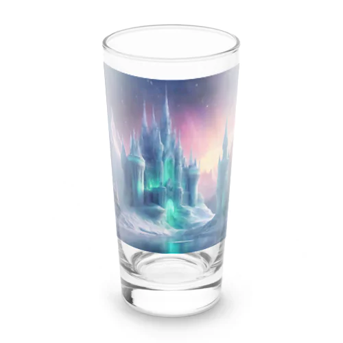 オーロラが照らす氷の城 Long Sized Water Glass