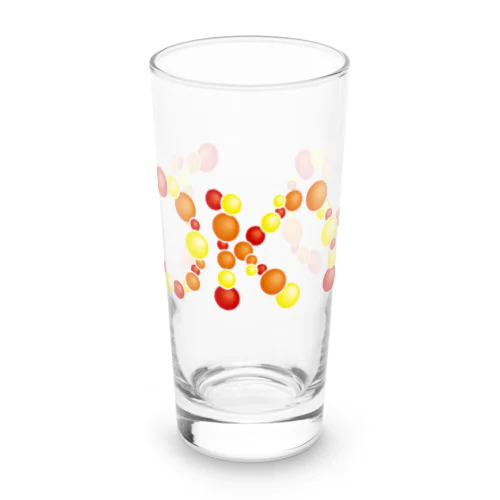 バルーン文字「TOKYO」（赤色系） Long Sized Water Glass