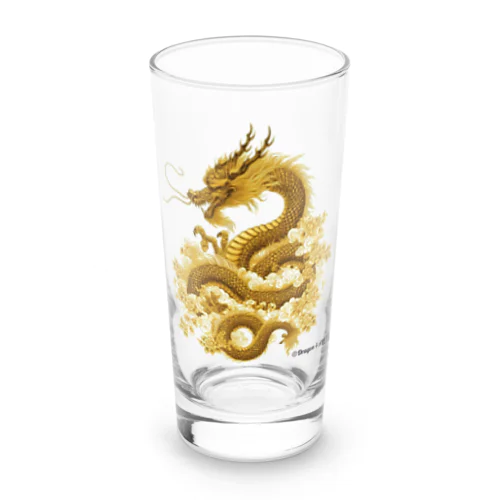 龍神・龍（小物）：金龍１「Dragon 4 ALL」 Long Sized Water Glass