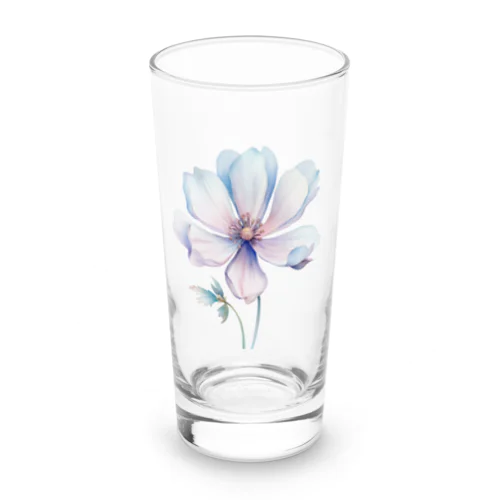 水彩風フラワー Long Sized Water Glass