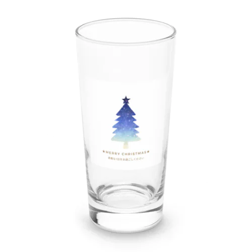 Merry Xmas2023年版 Long Sized Water Glass