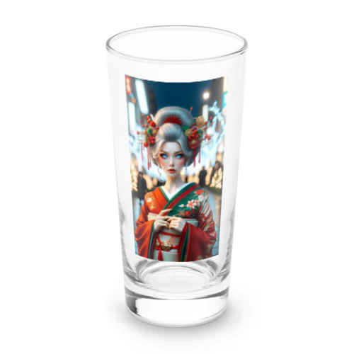 和洋折衷クリスマス Long Sized Water Glass