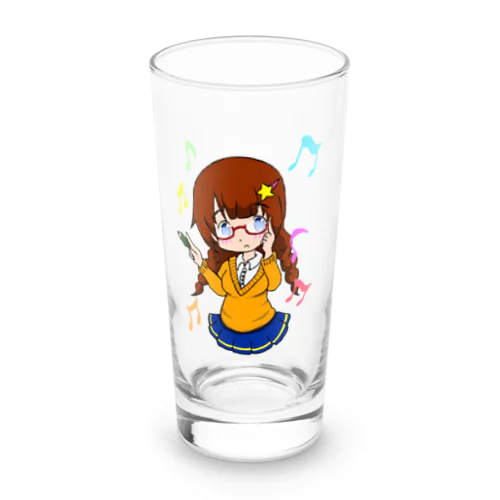 文系女子 Long Sized Water Glass