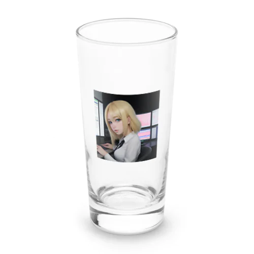 投資家女子 Long Sized Water Glass