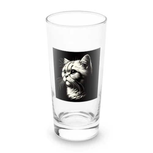 ノスタルジーねこ Long Sized Water Glass