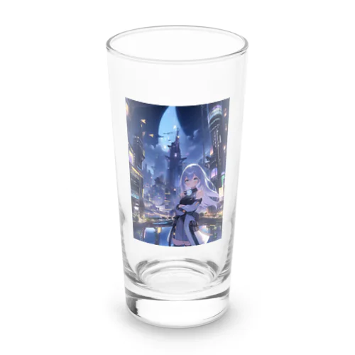 ムーンライトシティのメタリックガール Long Sized Water Glass