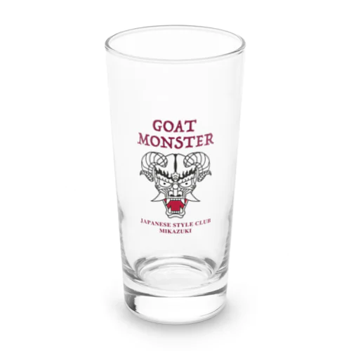 GOAT MONSTER Long Sized Water Glass